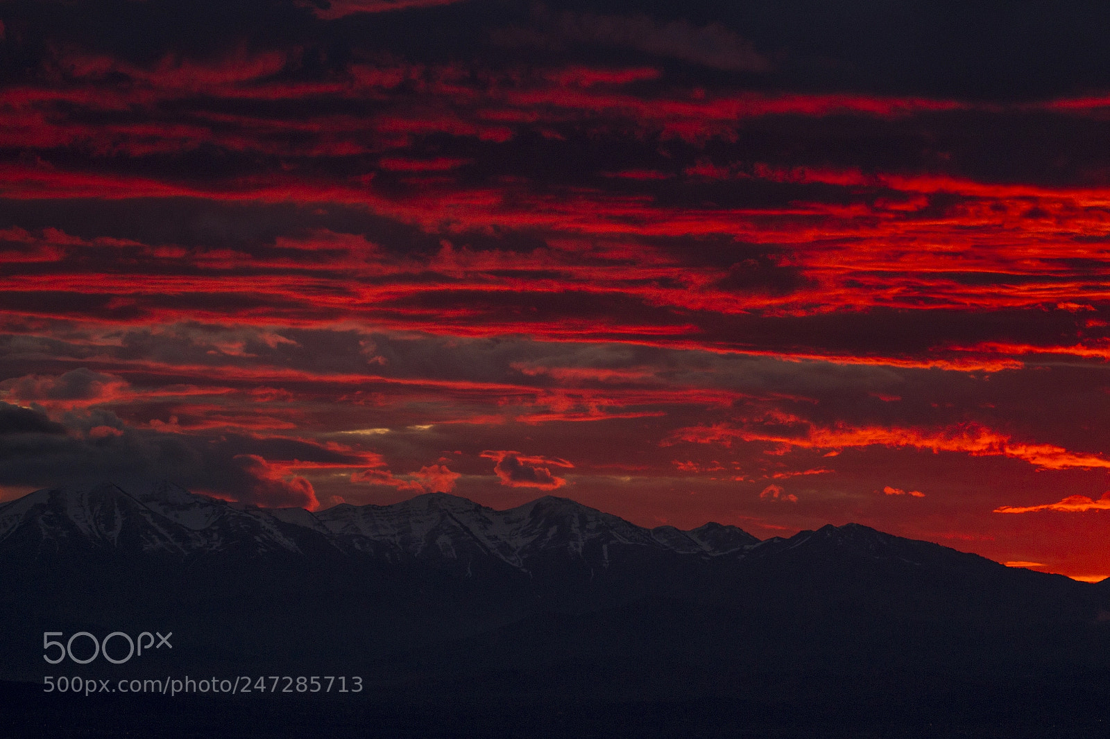 Canon EOS 7D sample photo. Mountain sunset provo utah photography