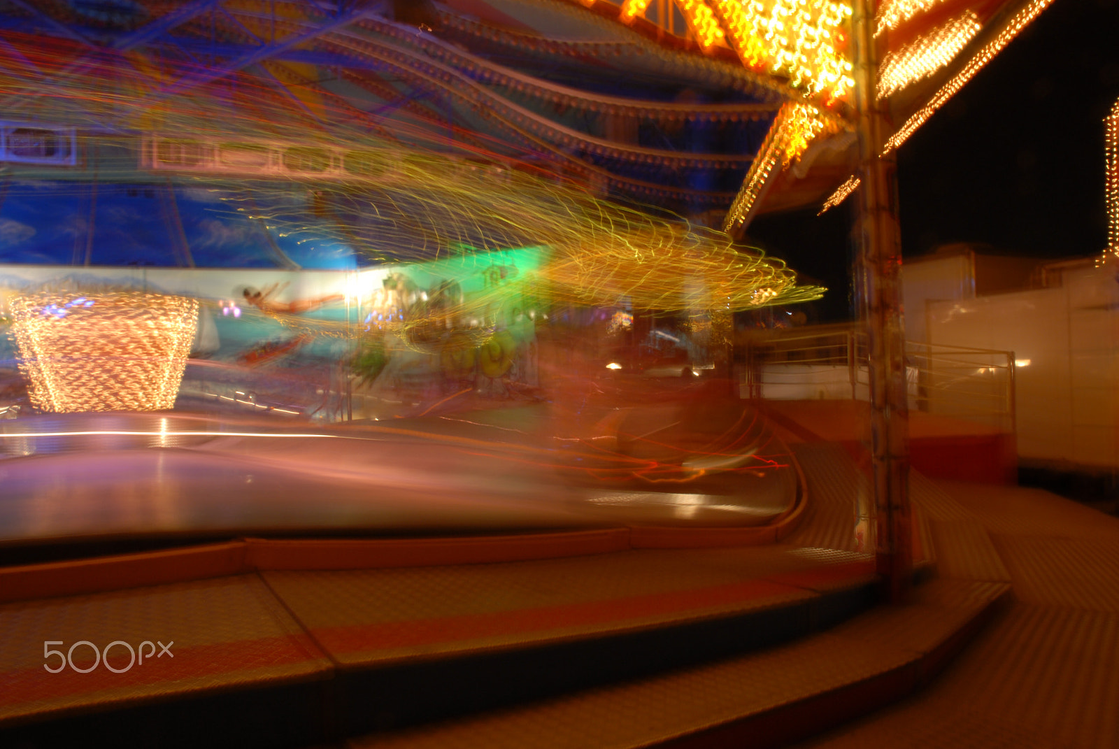 Nikon D200 sample photo. Hamburger dom karusell photography