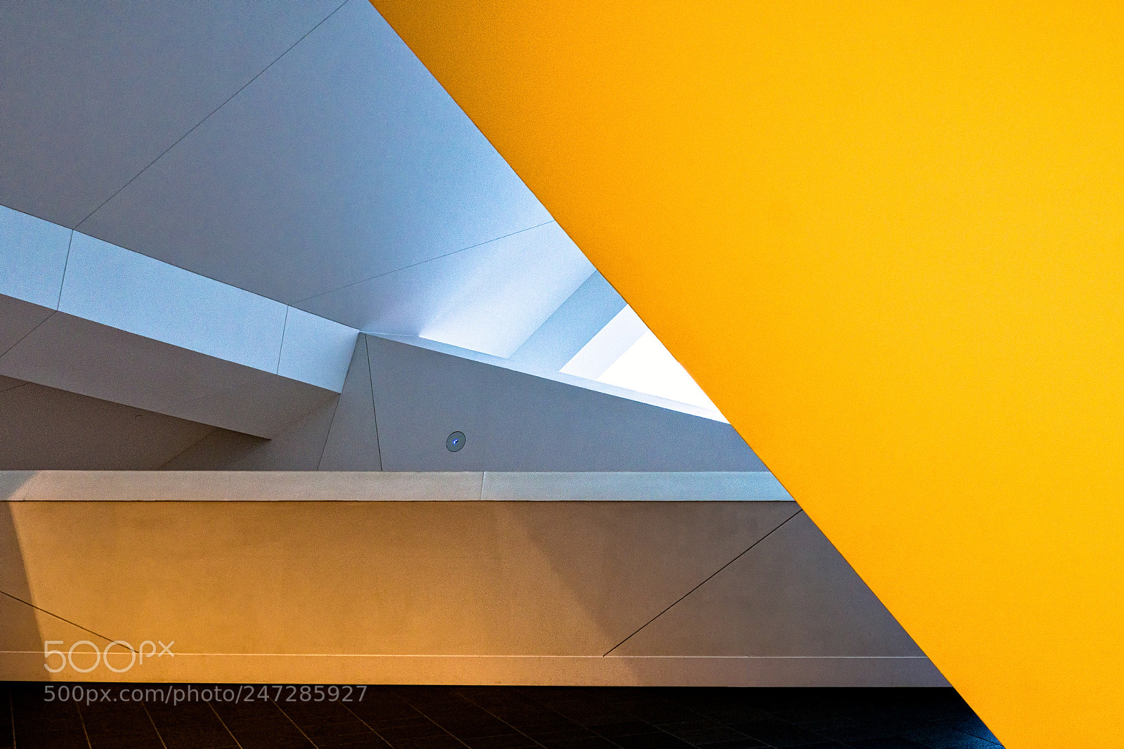 Sony a6300 sample photo. Denver art museum architectural photography