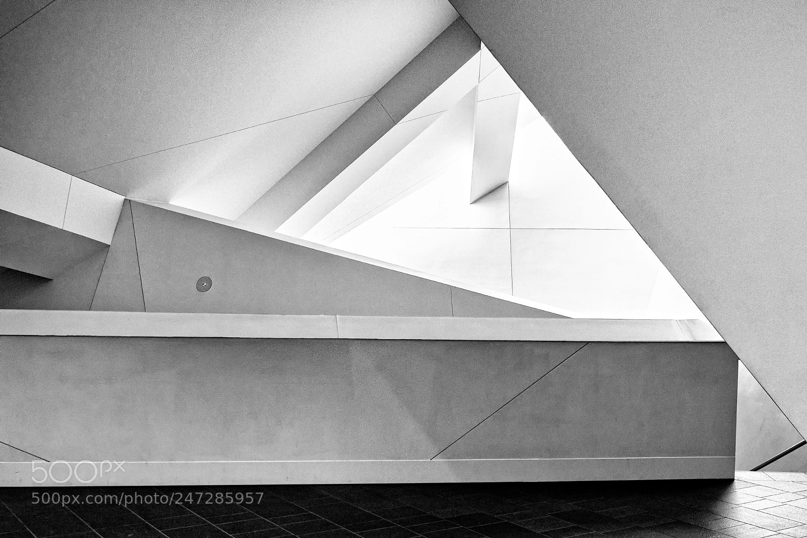 Sony a6300 sample photo. Denver art museum architectural photography