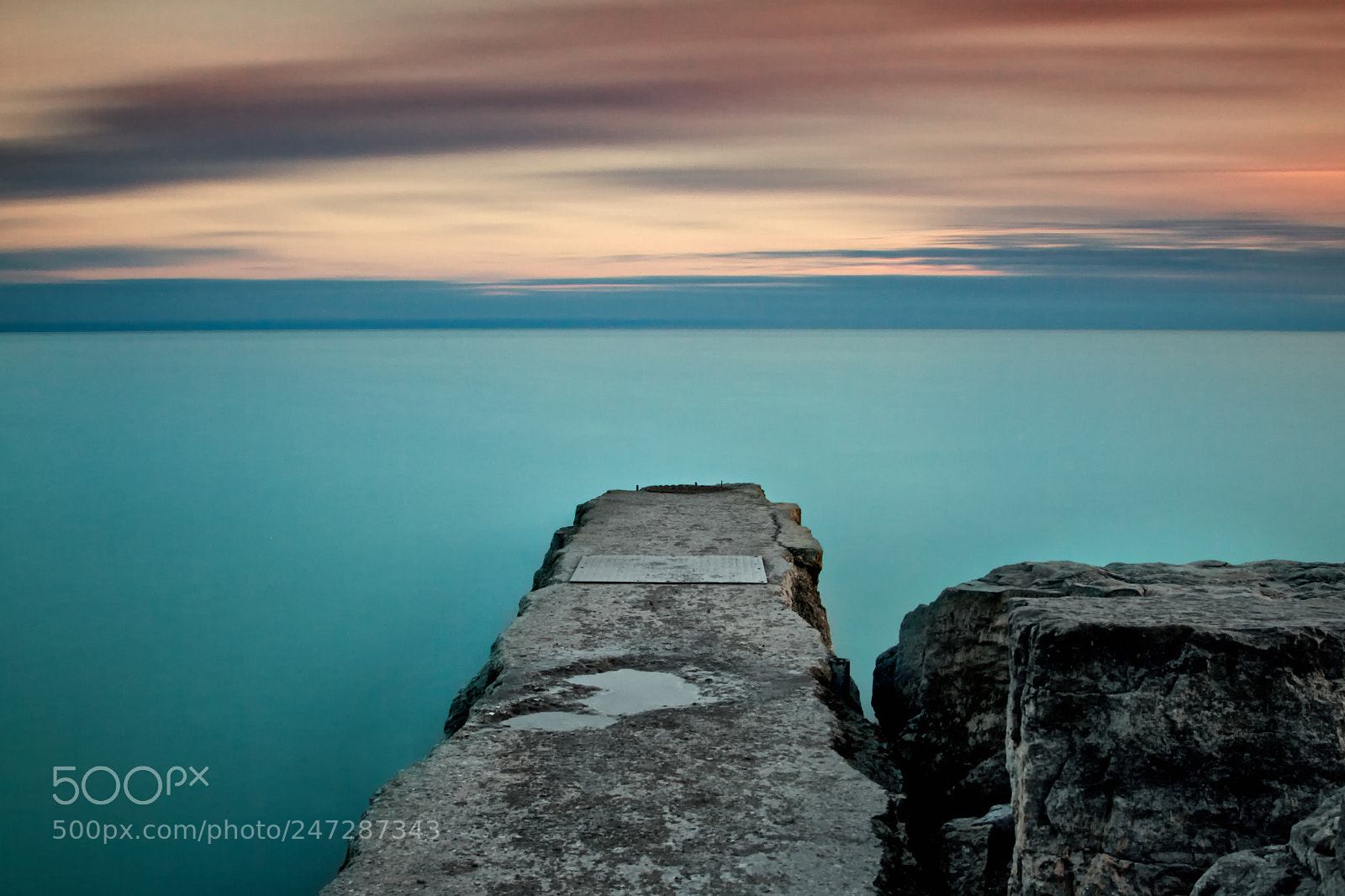 Canon EOS 7D sample photo. Rock pier photography