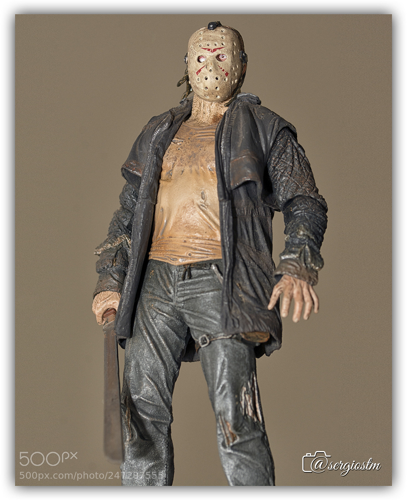 Nikon D7100 sample photo. Jason vorhees action figure photography