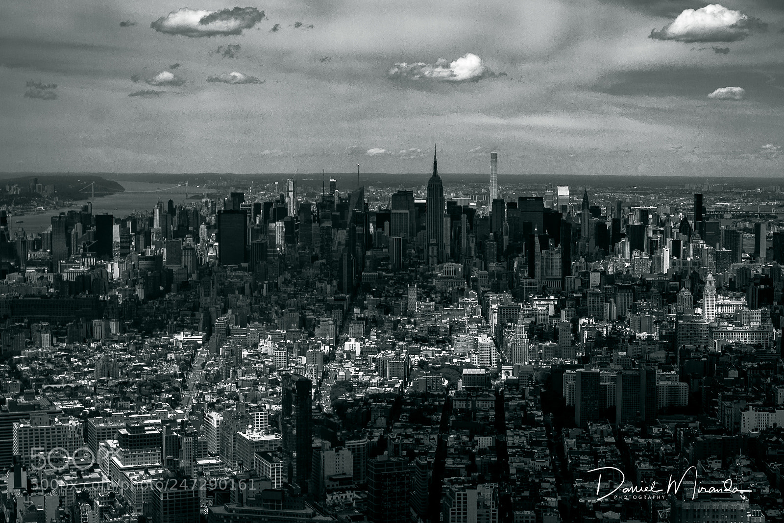 Canon EOS 7D sample photo. Clouds over manhattan photography
