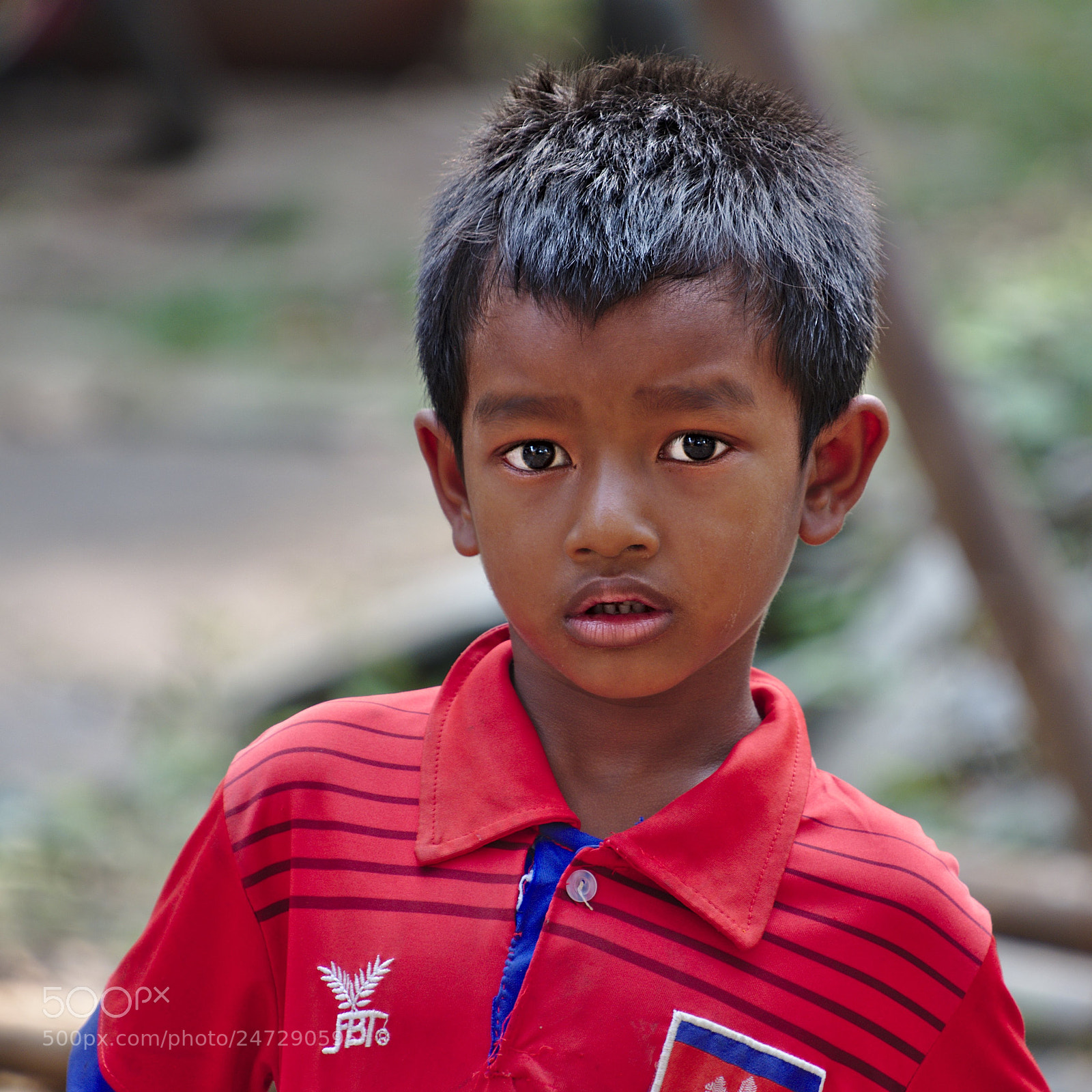 Fujifilm X-T2 sample photo. Boy in cambodia photography
