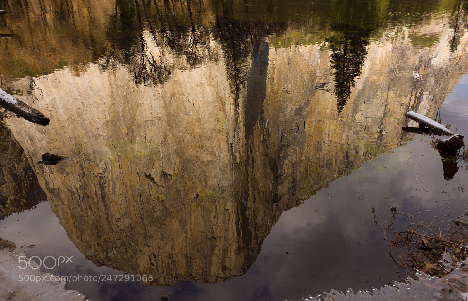 Nikon D810 sample photo. El capitan reflection photography