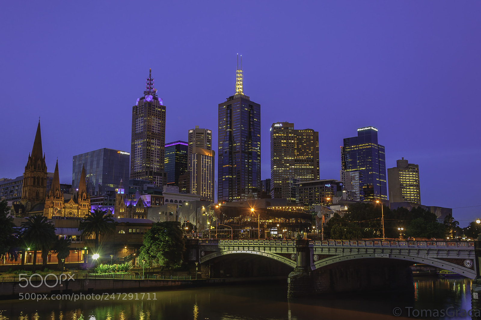 Nikon D90 sample photo. Melbourne cbd photography