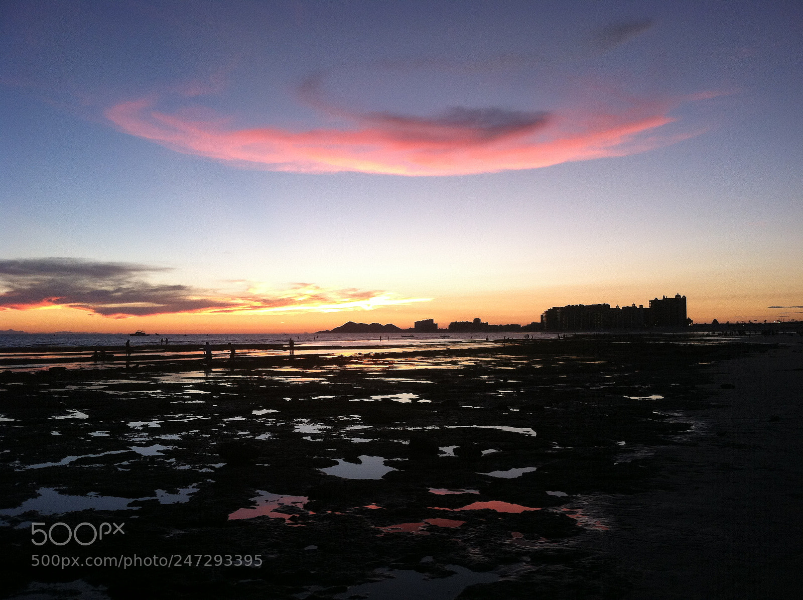 Apple iPhone 4 sample photo. Sunset in peñasco photography