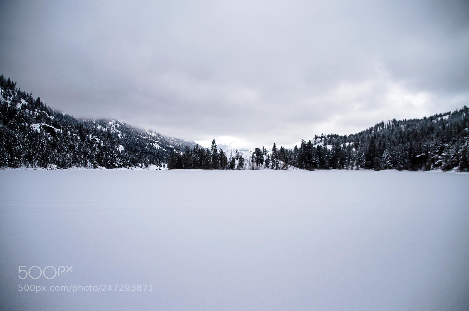 Nikon D5100 sample photo. Calm winter, bc photography