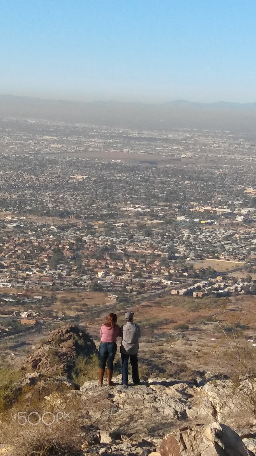 LG STYLO 2 PLUS sample photo. Couple at south mountain photography