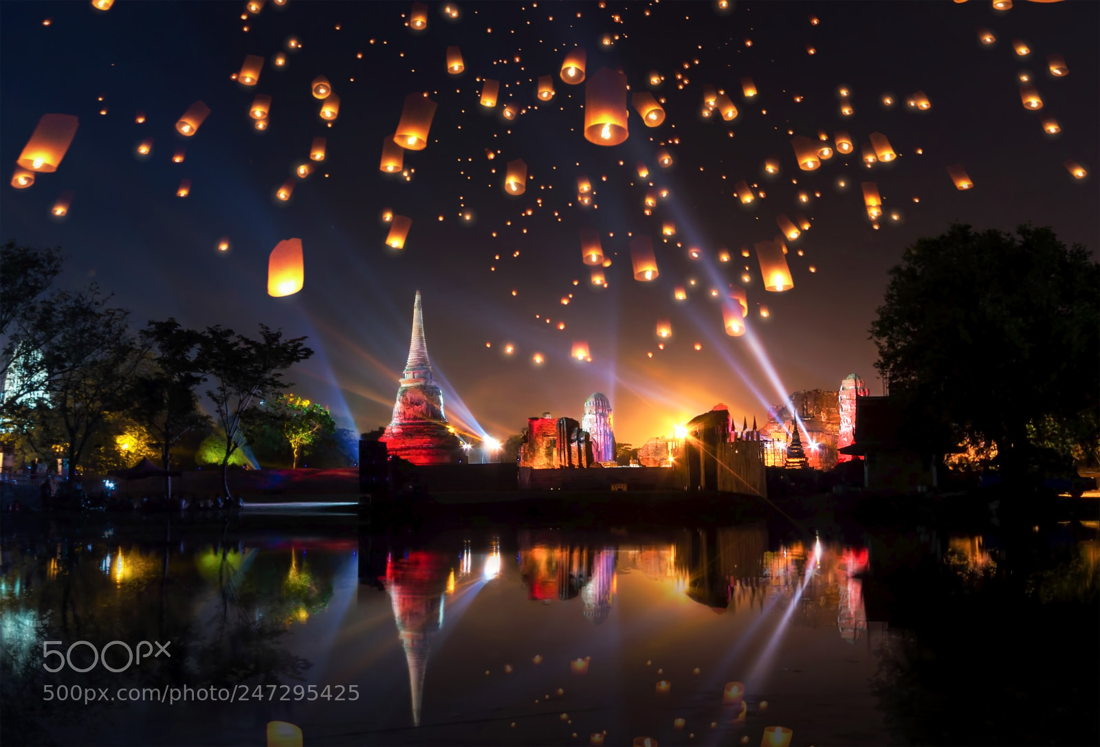 Nikon D3100 sample photo. Temple festival fair thailand photography