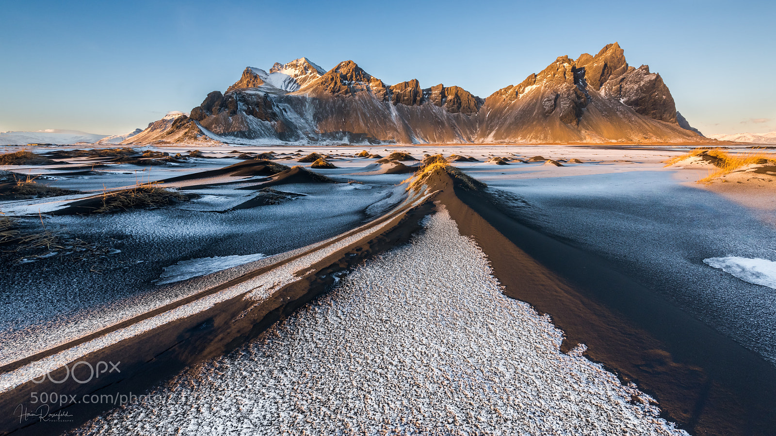 Nikon D810 sample photo. Vestrahorn marks... photography