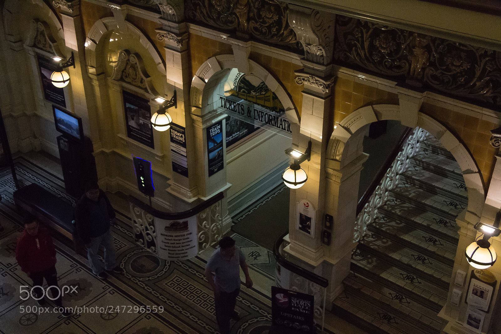 Canon EOS 60D sample photo. Dunedin railway ticket office photography