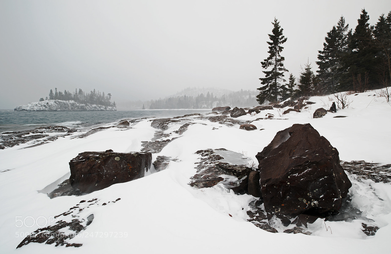 Nikon D810 sample photo. Snow blowing on the photography