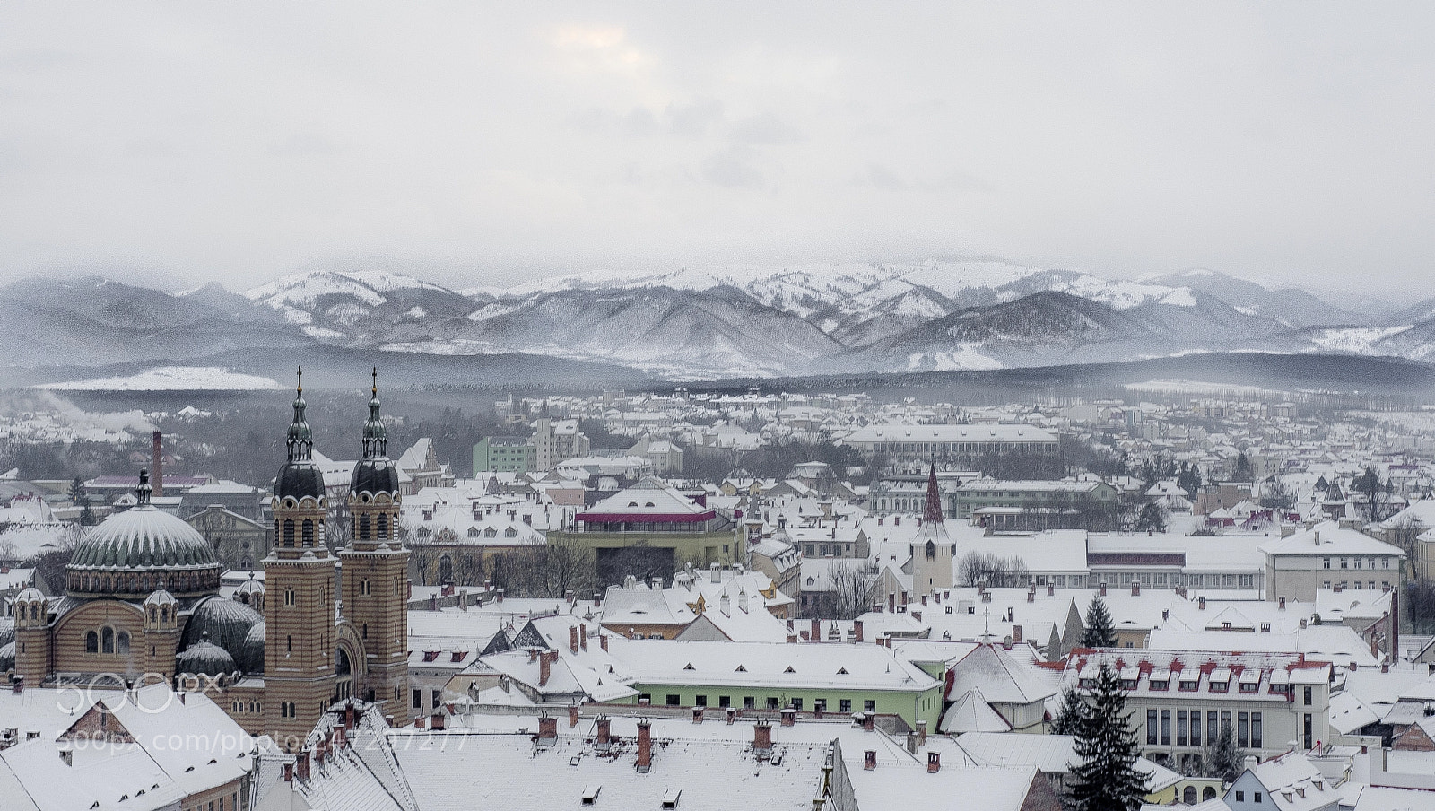 Nikon D7200 sample photo. Winter in sibiu photography