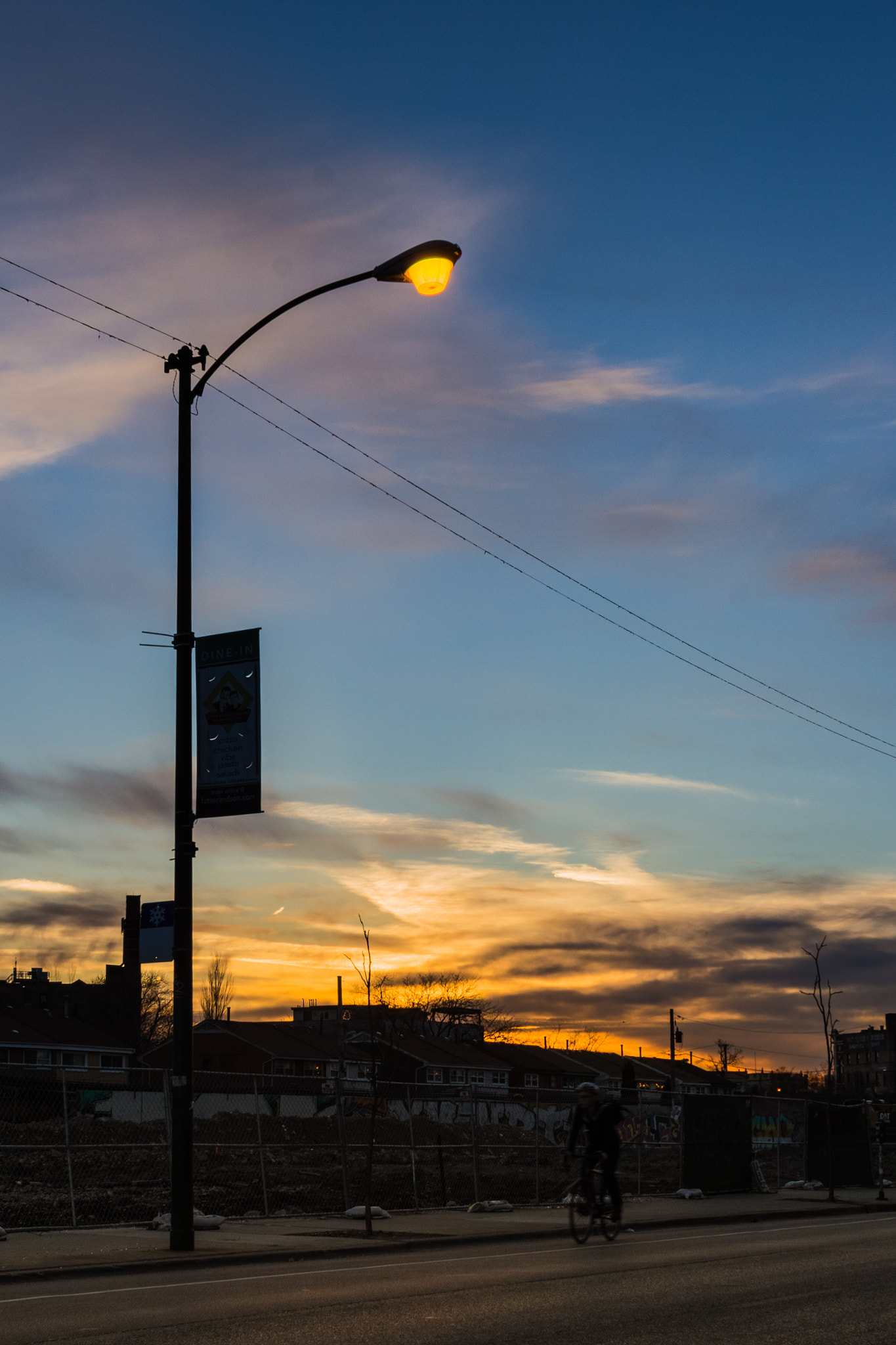 Sunset over the Mega Mall