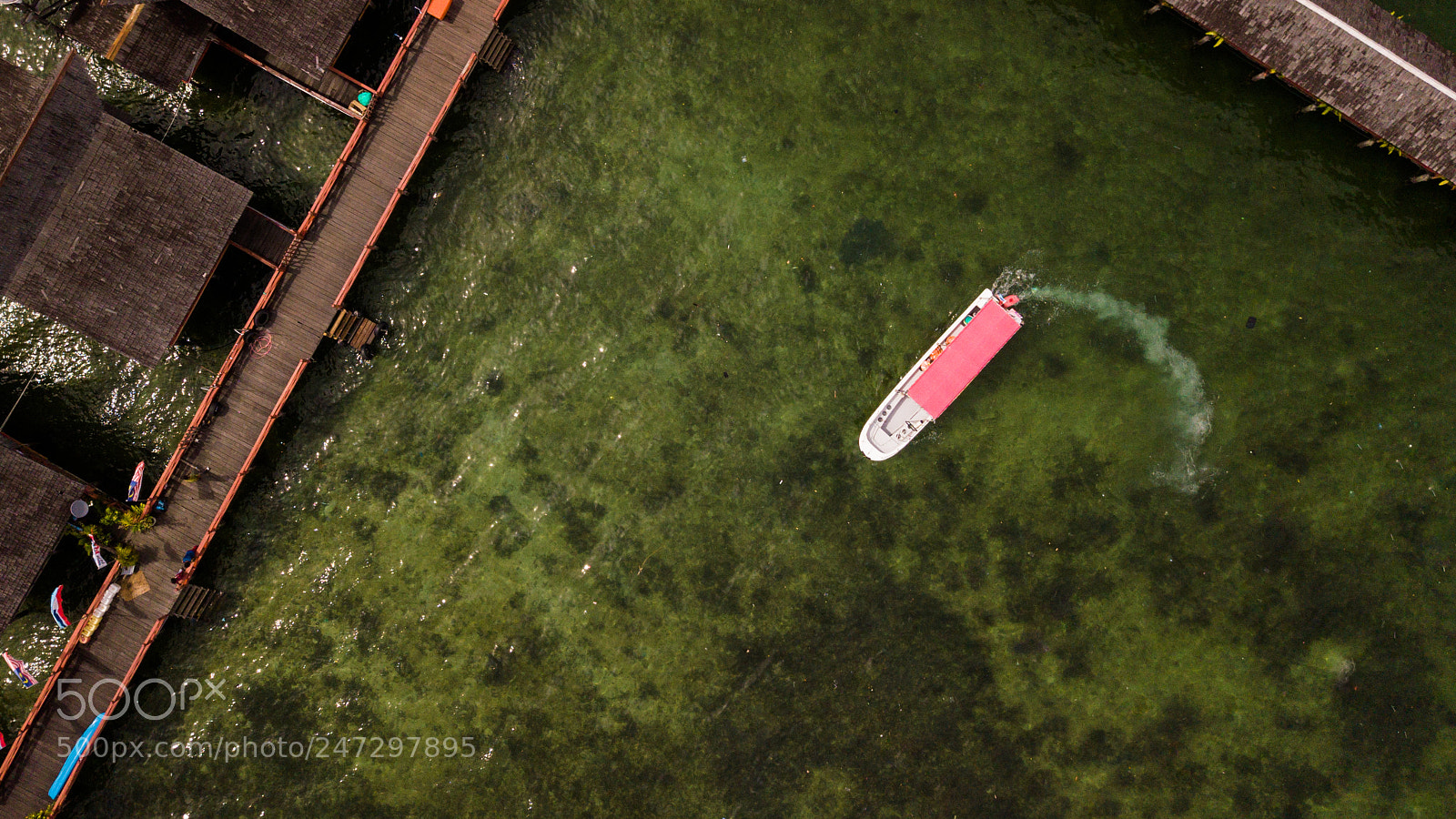 DJI FC220 sample photo. Dragon inn floating resort photography