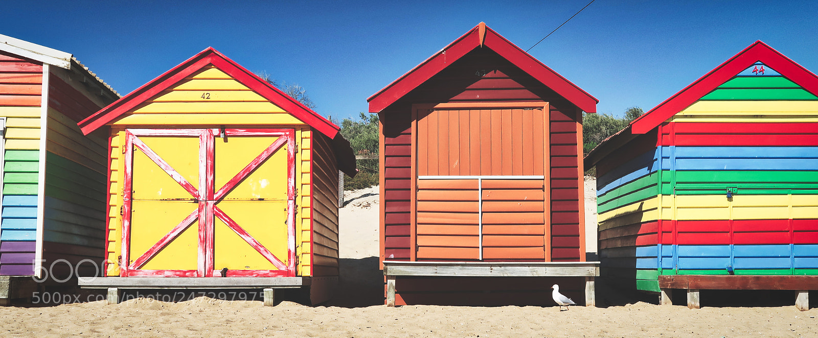Canon PowerShot G7 X Mark II sample photo. Brighton bathing boxes photography