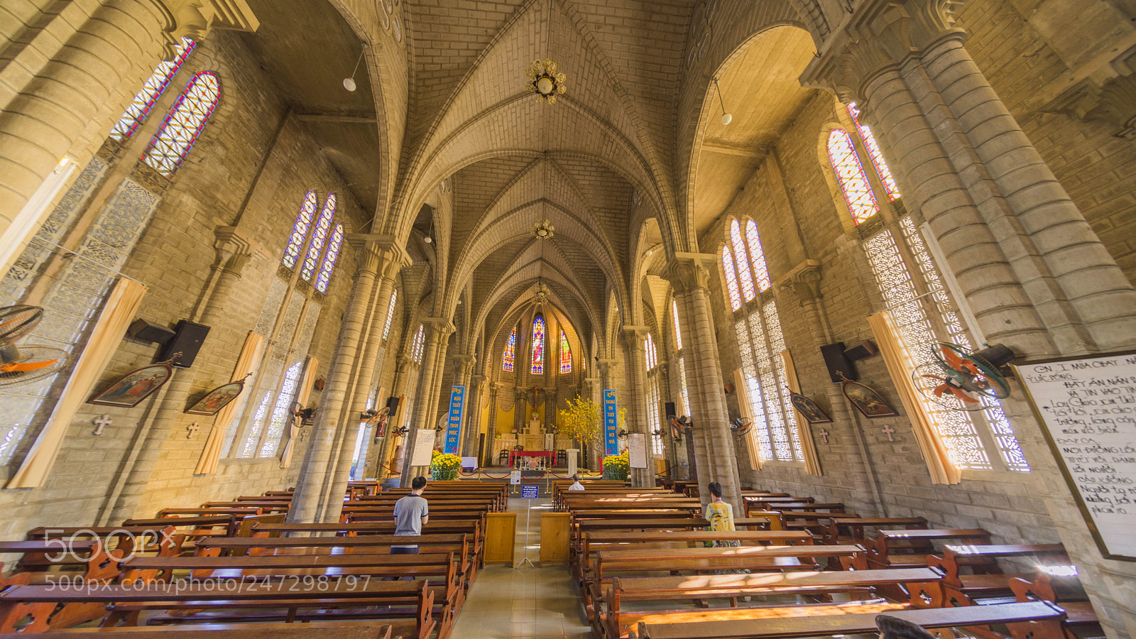 Sony a7 II sample photo. Nha trang cathedral photography