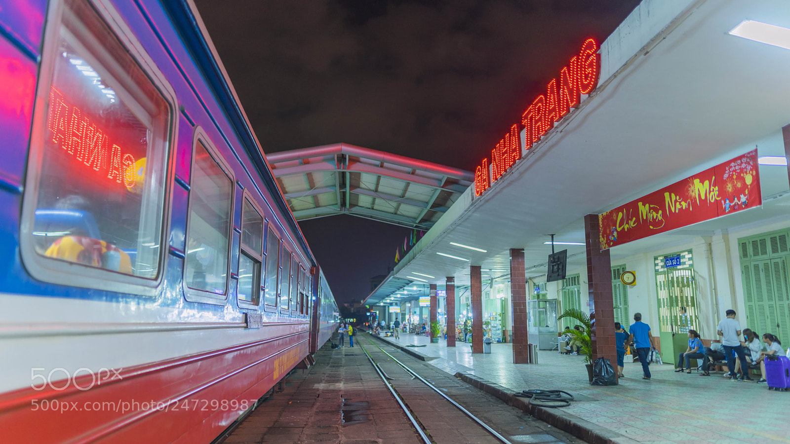 Sony a7 II sample photo. Nha trang railway station photography