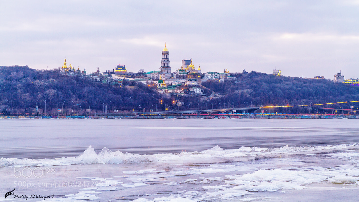 Canon EOS 7D sample photo. Вечірні та нічні фотоетюди.Берег Дніпра. photography