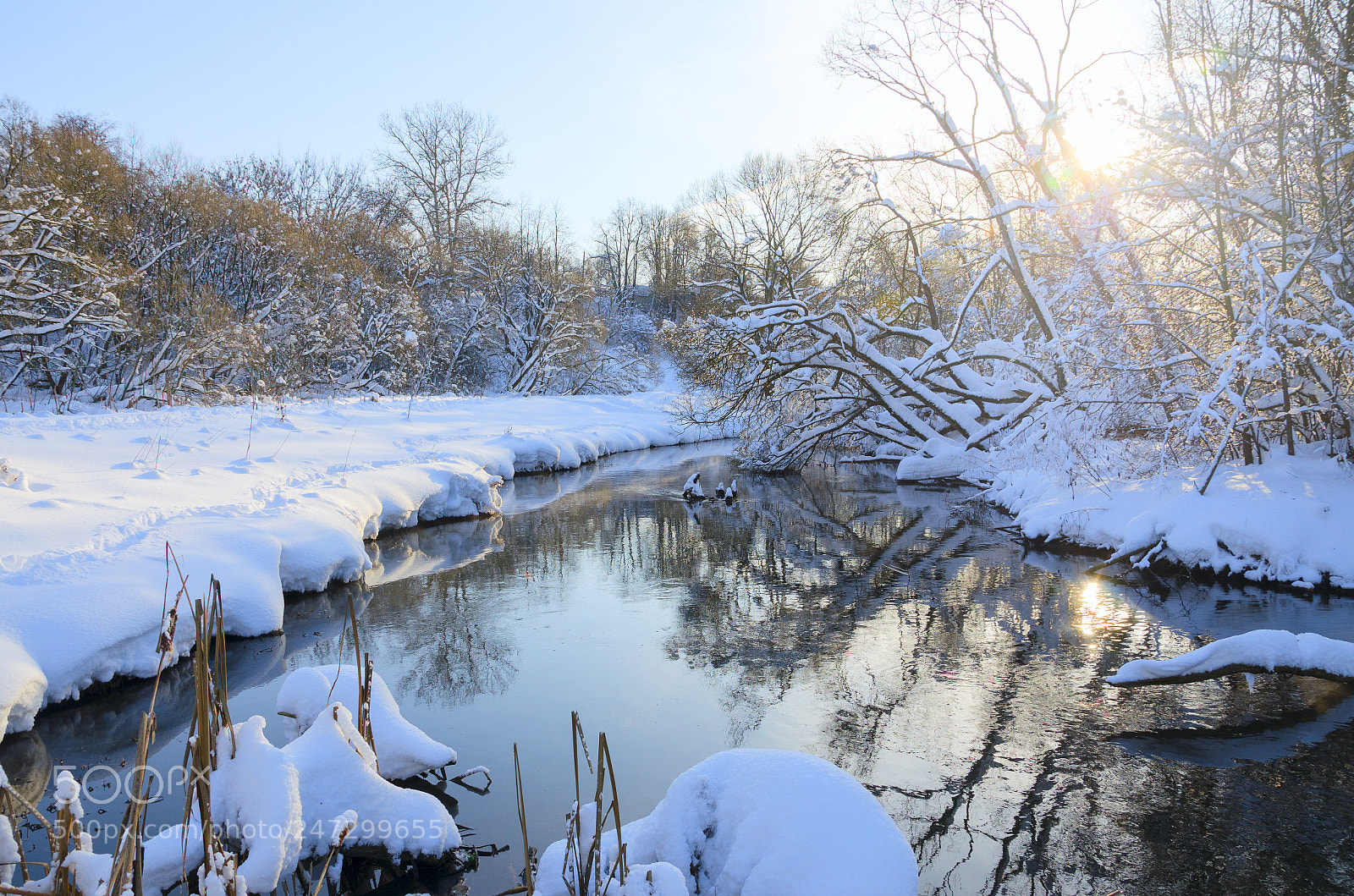 Nikon D5100 sample photo. Winter fairy tale photography