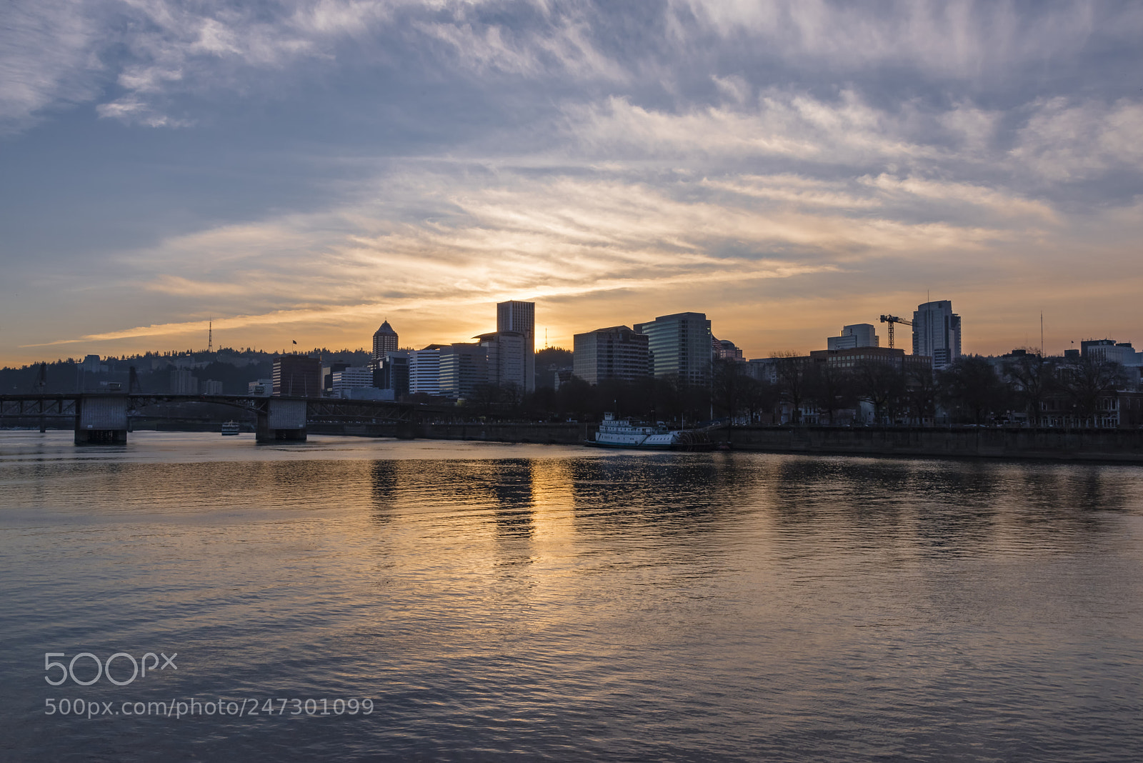 Pentax K-1 sample photo. City of roses sunset photography