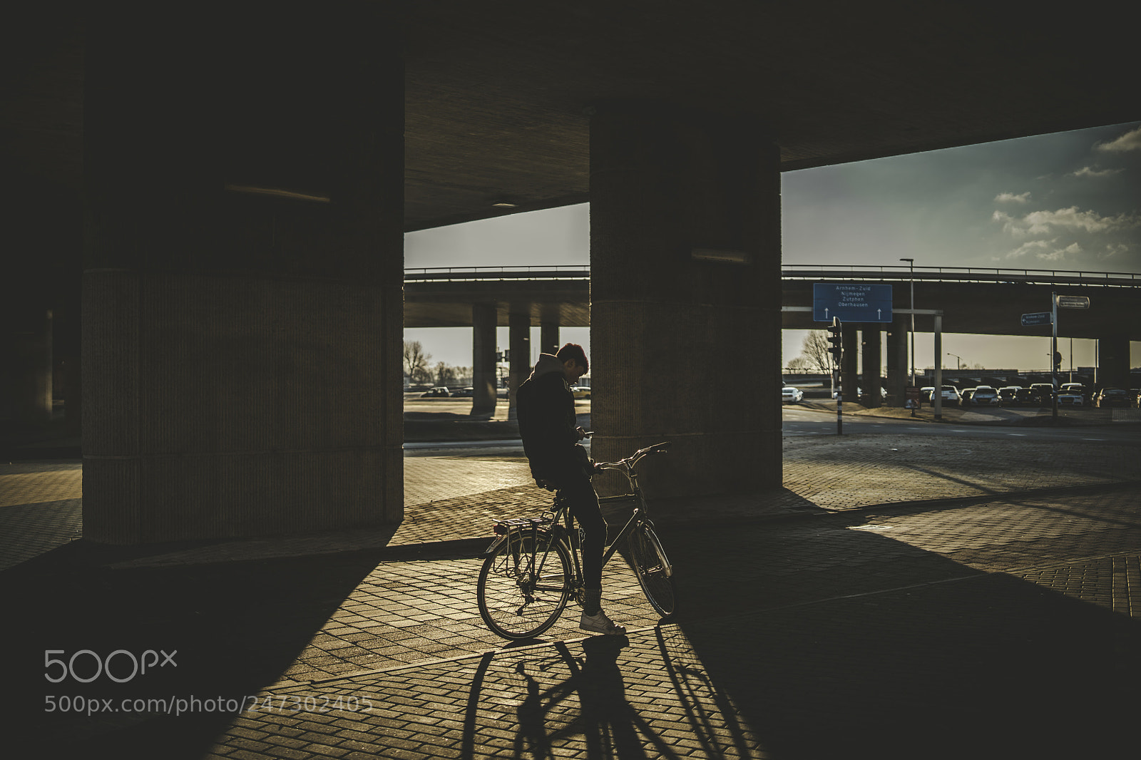 Sony a7 II sample photo. Under the bridge photography