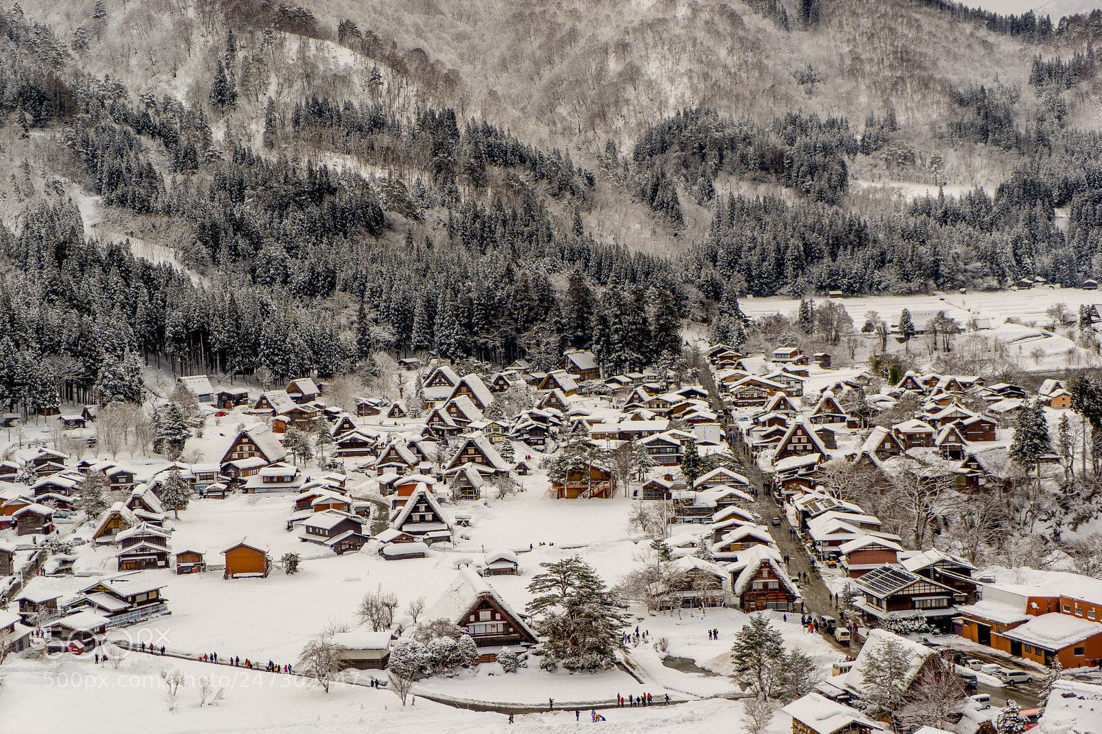 Sony a7 II sample photo. Shirakawago, gifu photography