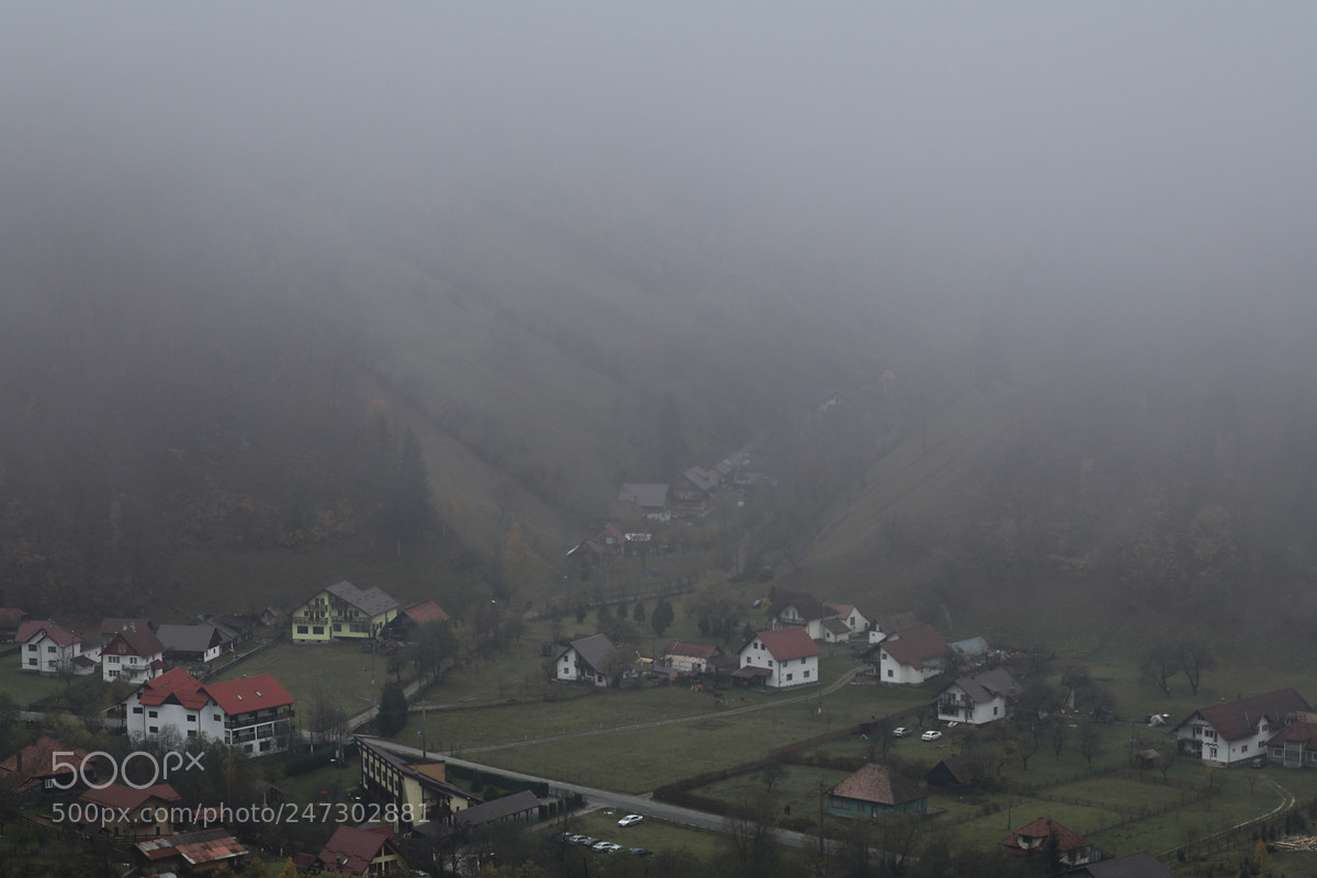 Canon EOS 80D sample photo. Mountain village photography