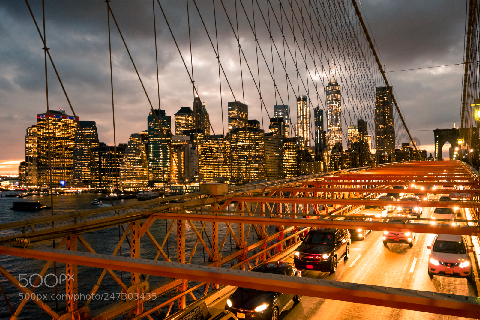 Nikon D3400 sample photo. Brooklyn bridge photography