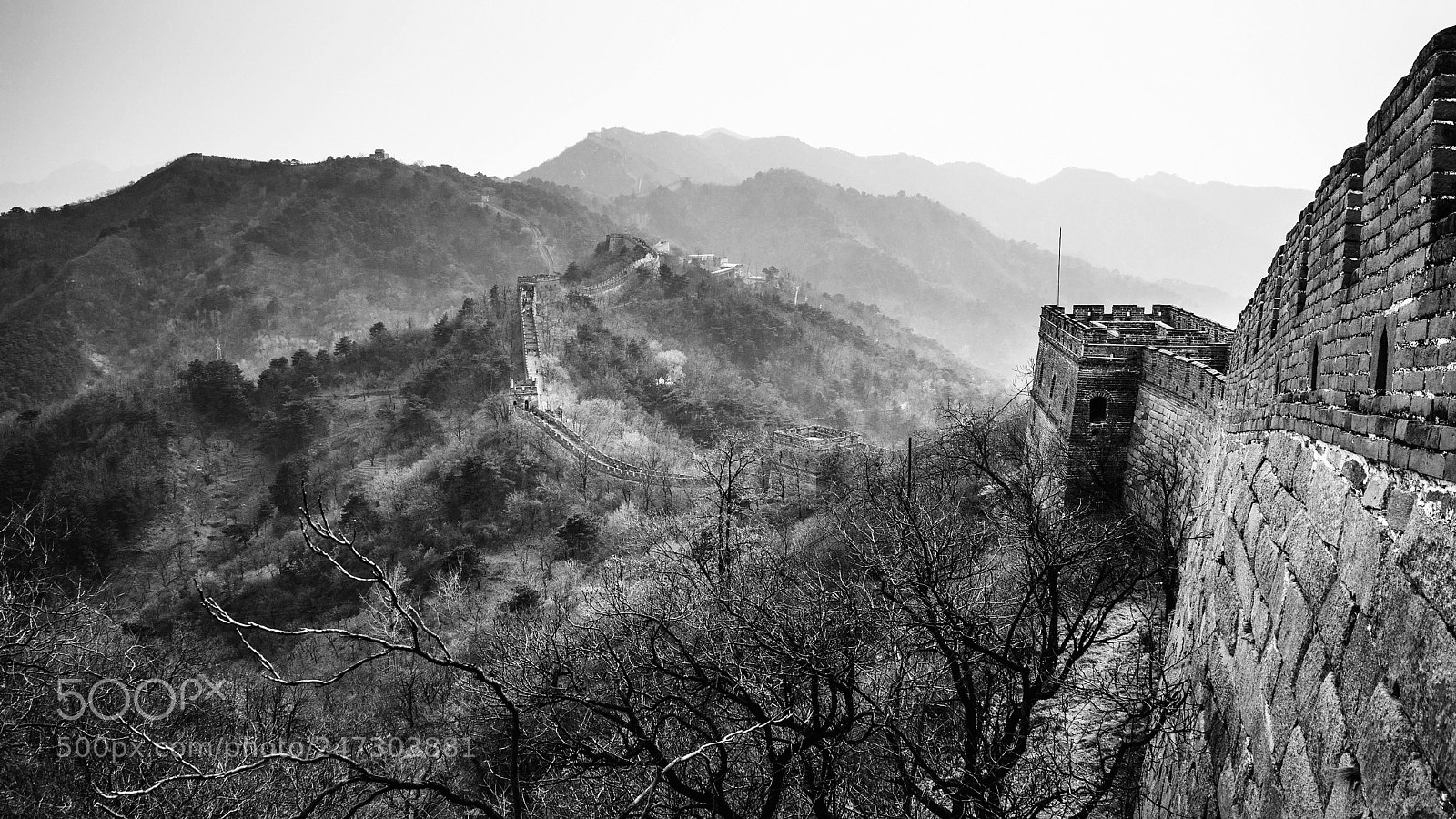 Sony a7 sample photo. Mutianyu great wall beijing photography