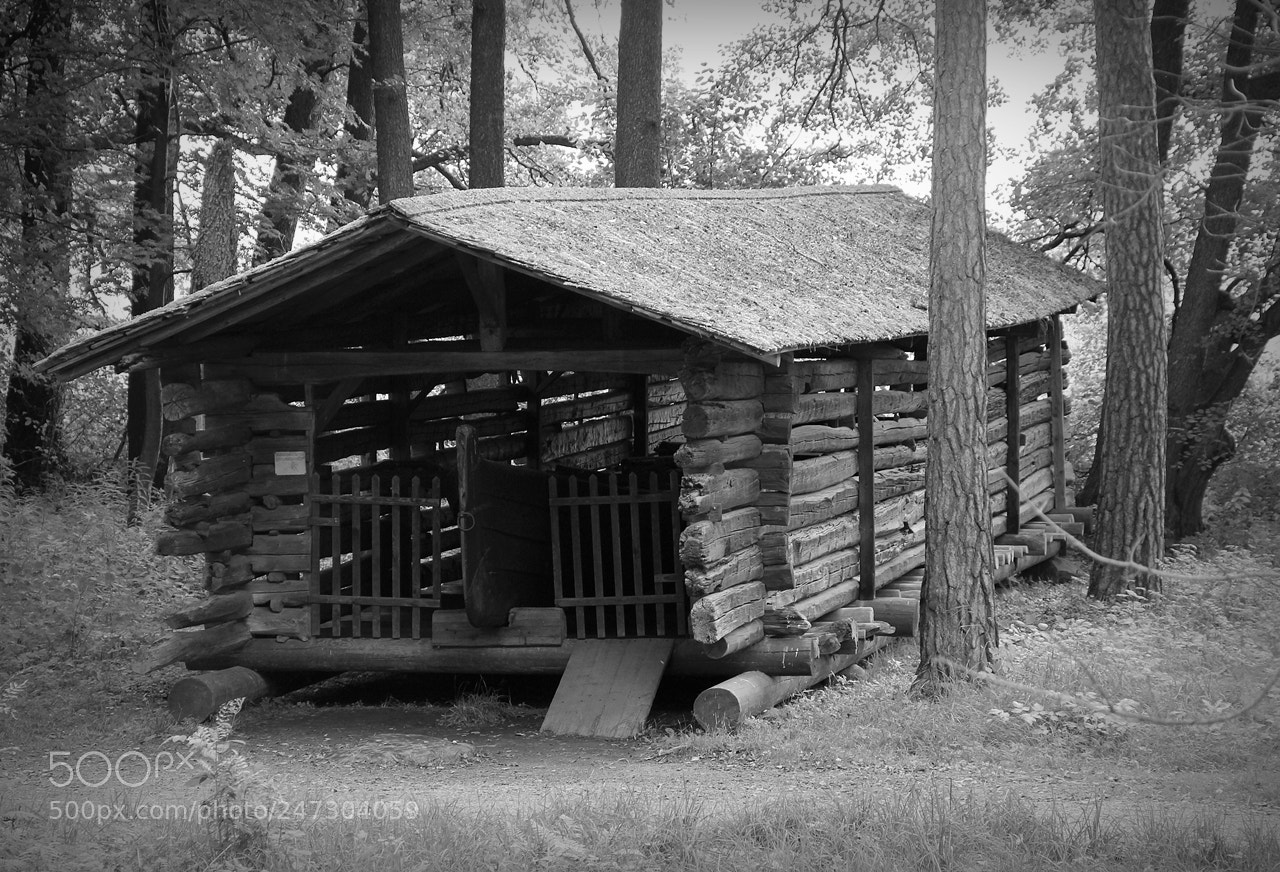 Canon EF-S 18-135mm F3.5-5.6 IS sample photo. Old boat house photography
