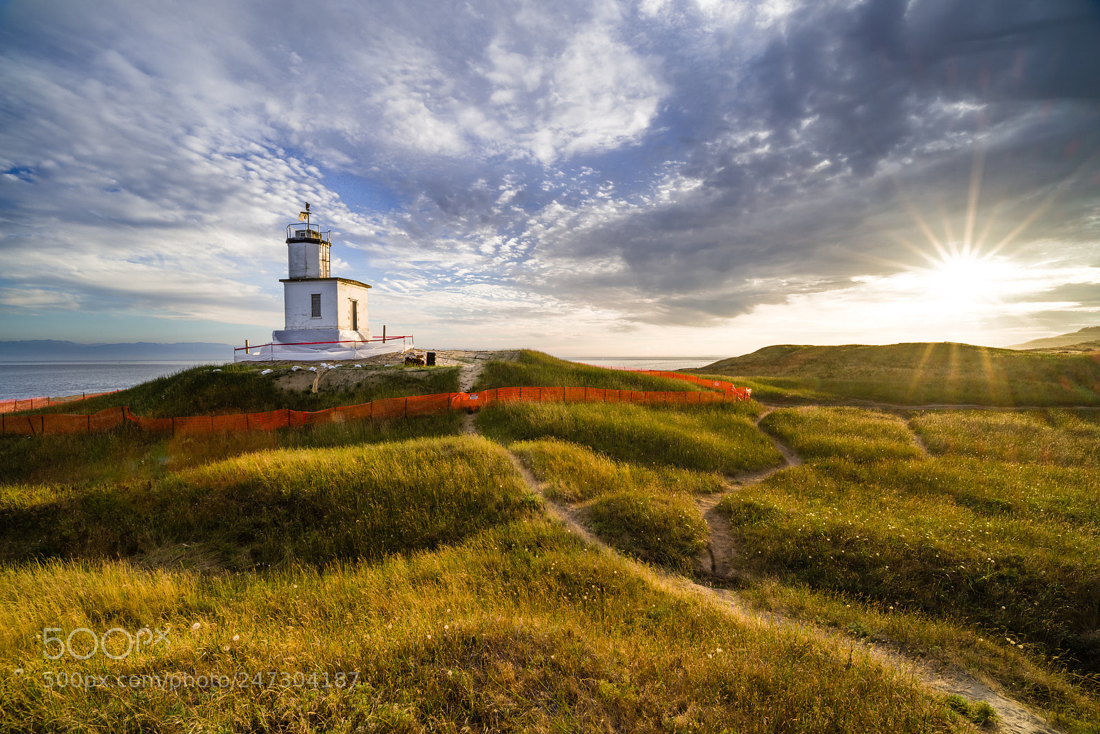 Pentax K-1 sample photo. Sunset at the lighthouse photography