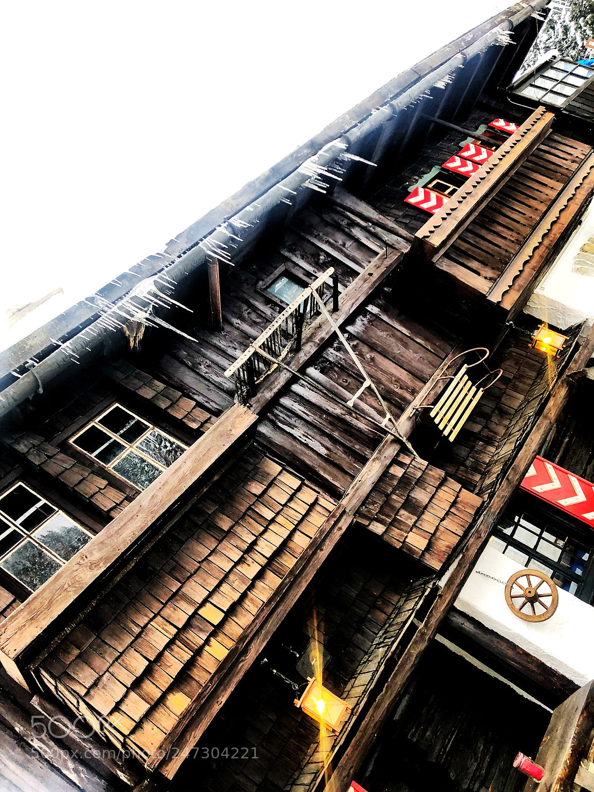 Apple iPhone X sample photo. Wooden photography