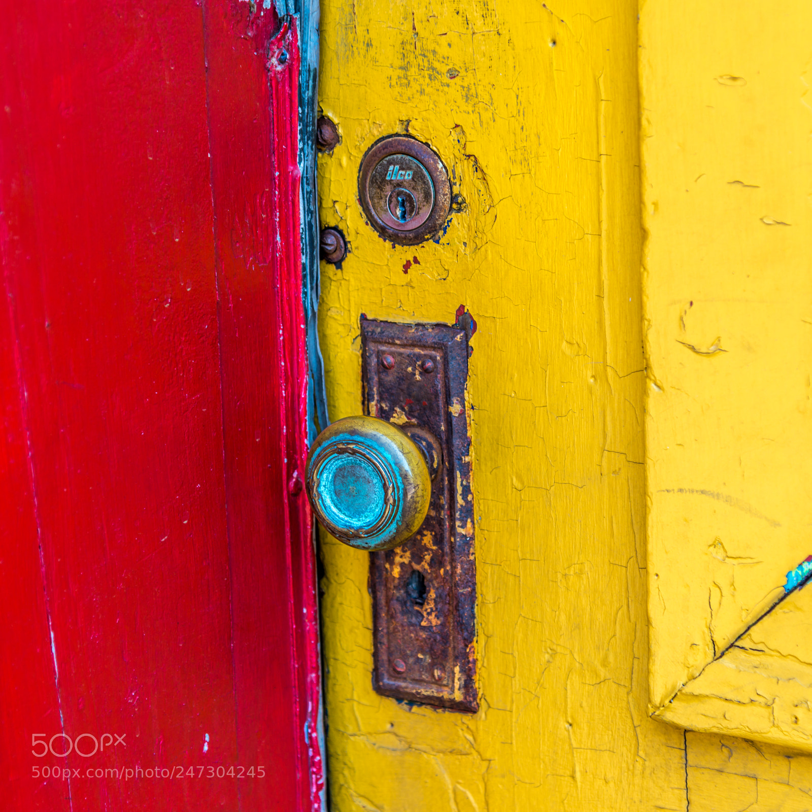 Nikon D800 sample photo. Door knob photography
