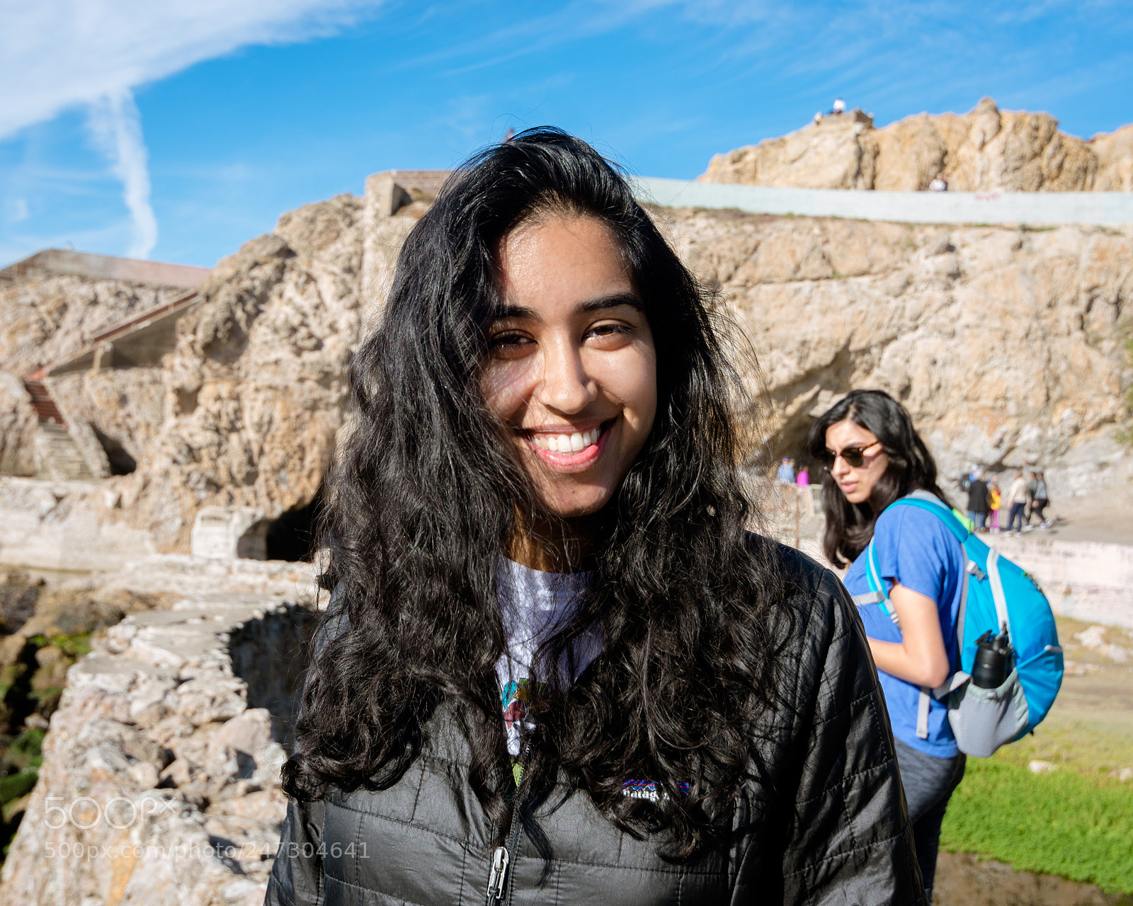 Nikon D3400 sample photo. Lands end portrait photography