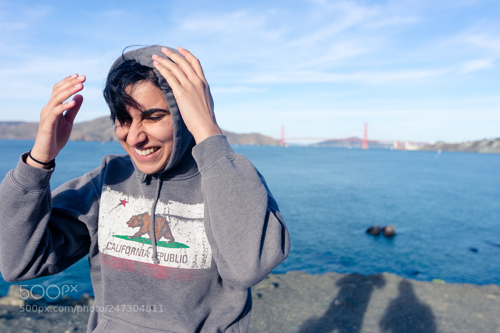Nikon D3400 sample photo. Lands end portrait photography