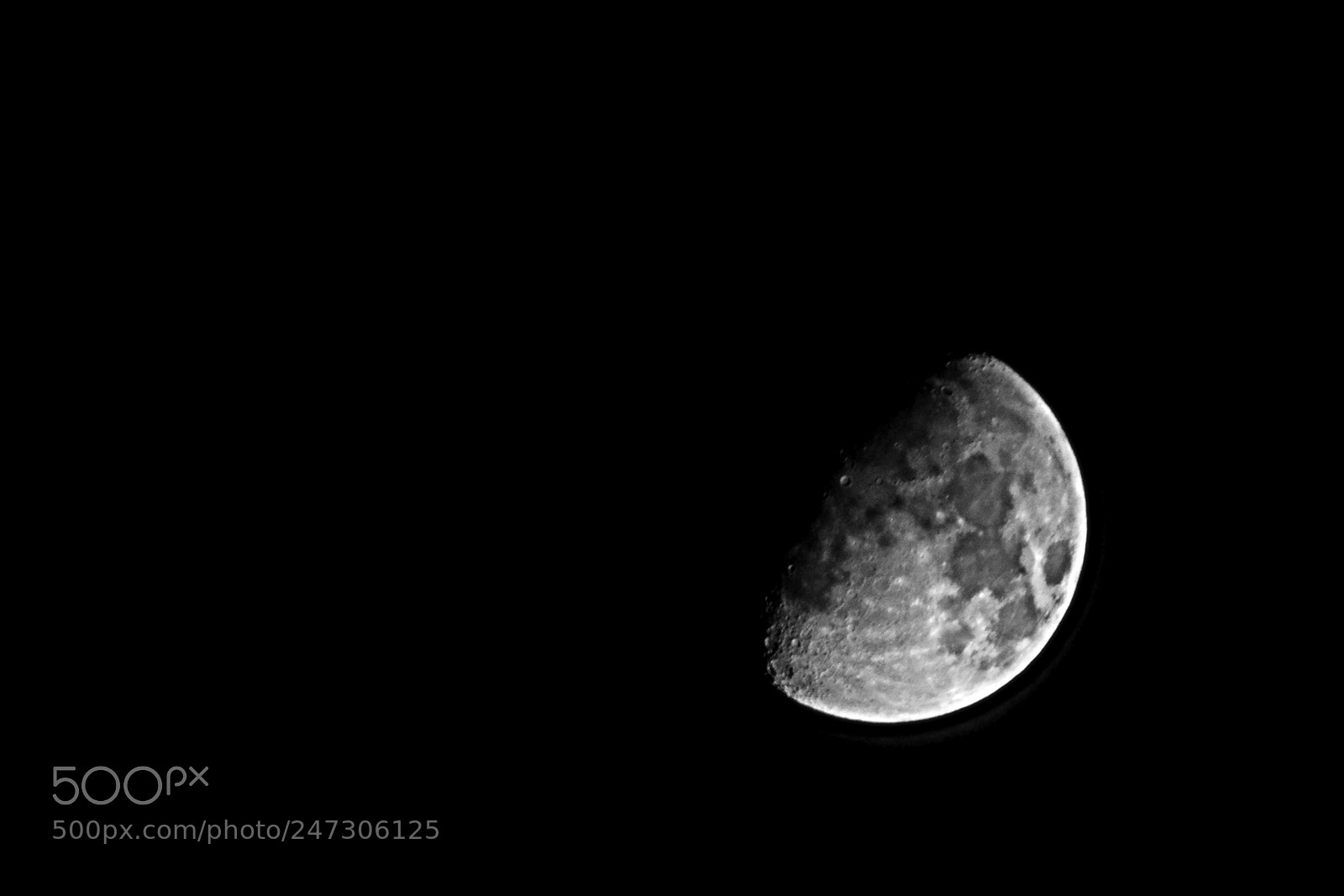 Nikon D7200 sample photo. Waxing gibbous 2/24/18 photography