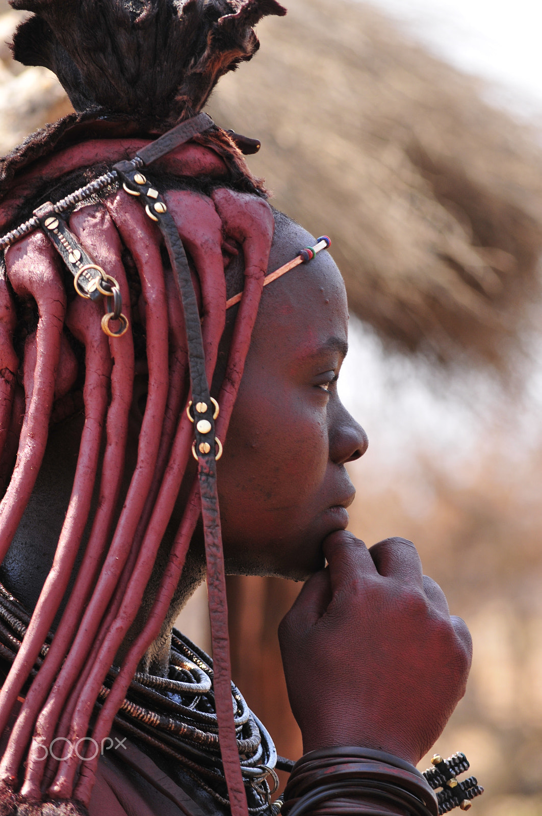 Nikon D300 sample photo. Himba woman photography