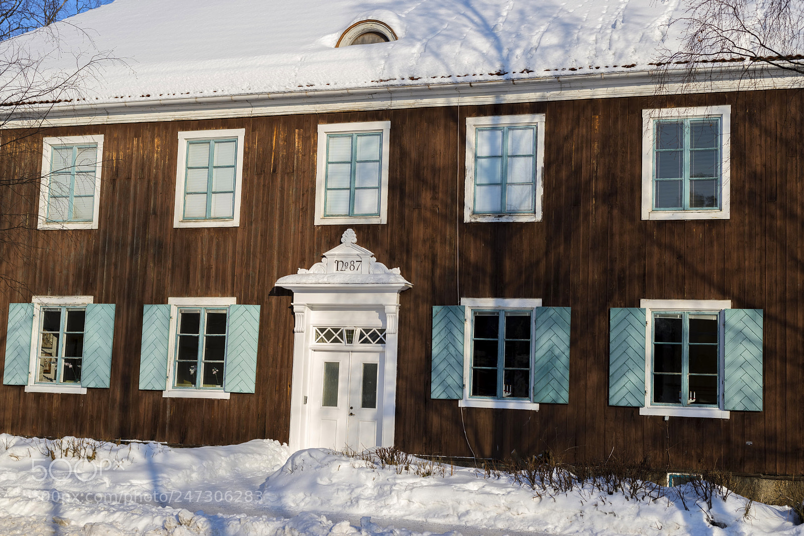 Nikon D610 sample photo. The wooden swedish house photography
