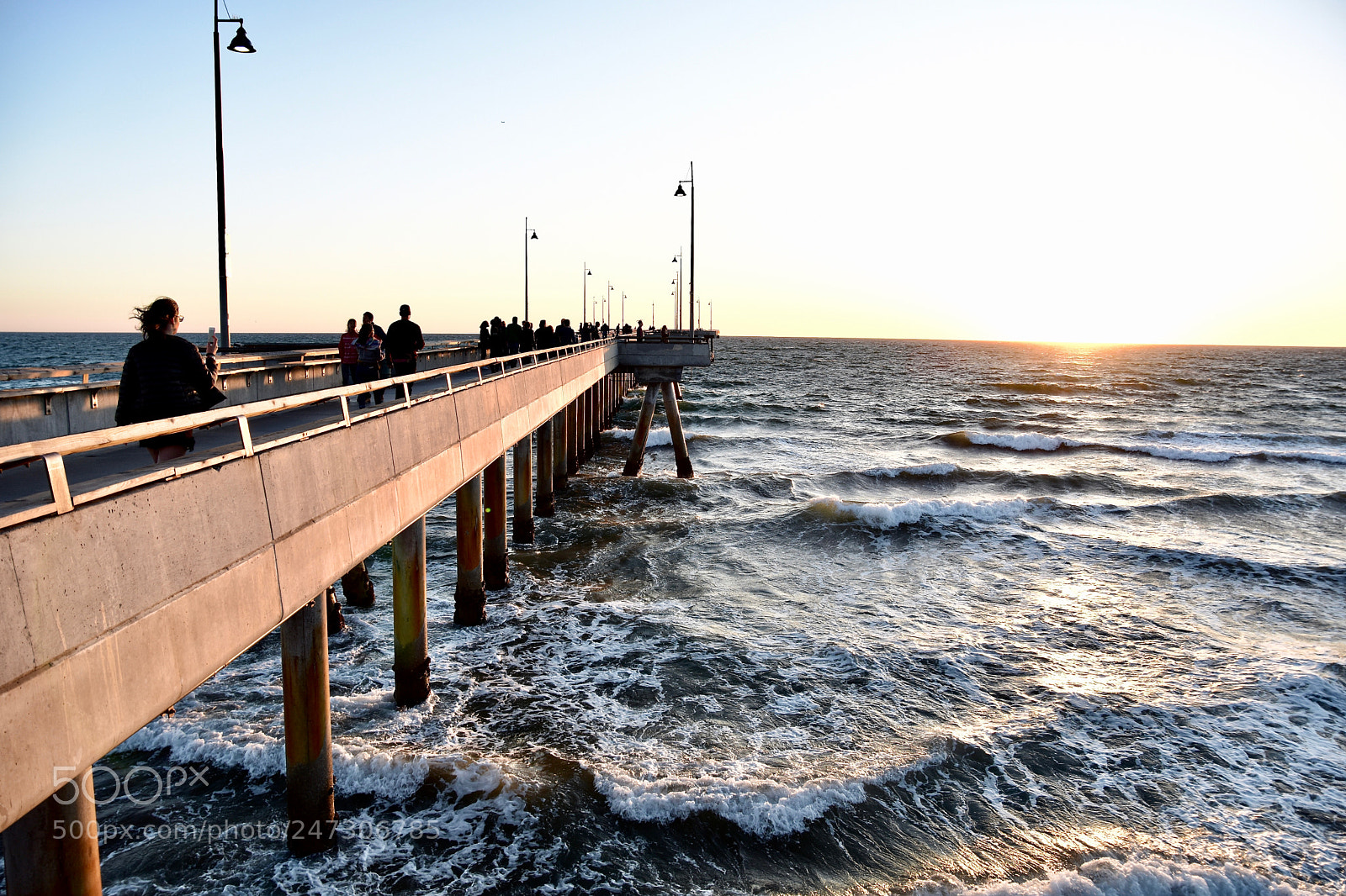 Nikon D7200 sample photo. Venice beach pier photography