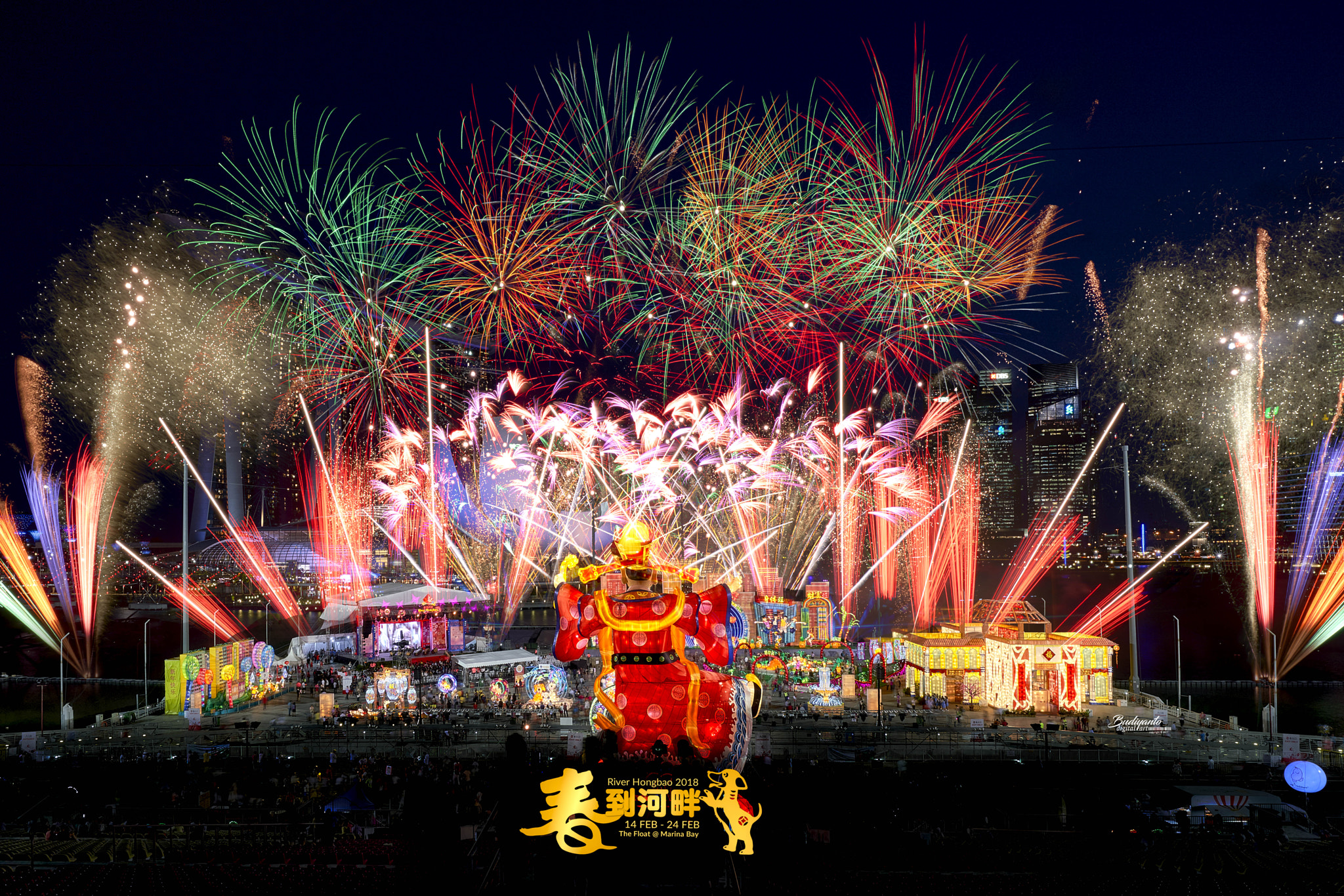 Sony FE 12-24mm F4 G sample photo. Cny fireworks display photography