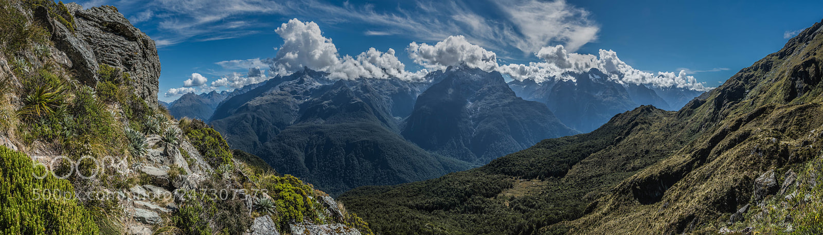 Nikon D850 sample photo. In the saddle, routeburn photography