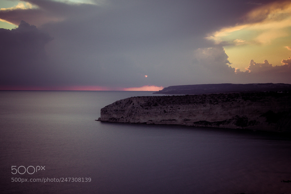 Canon EOS 60D sample photo. Sunset in the sea photography