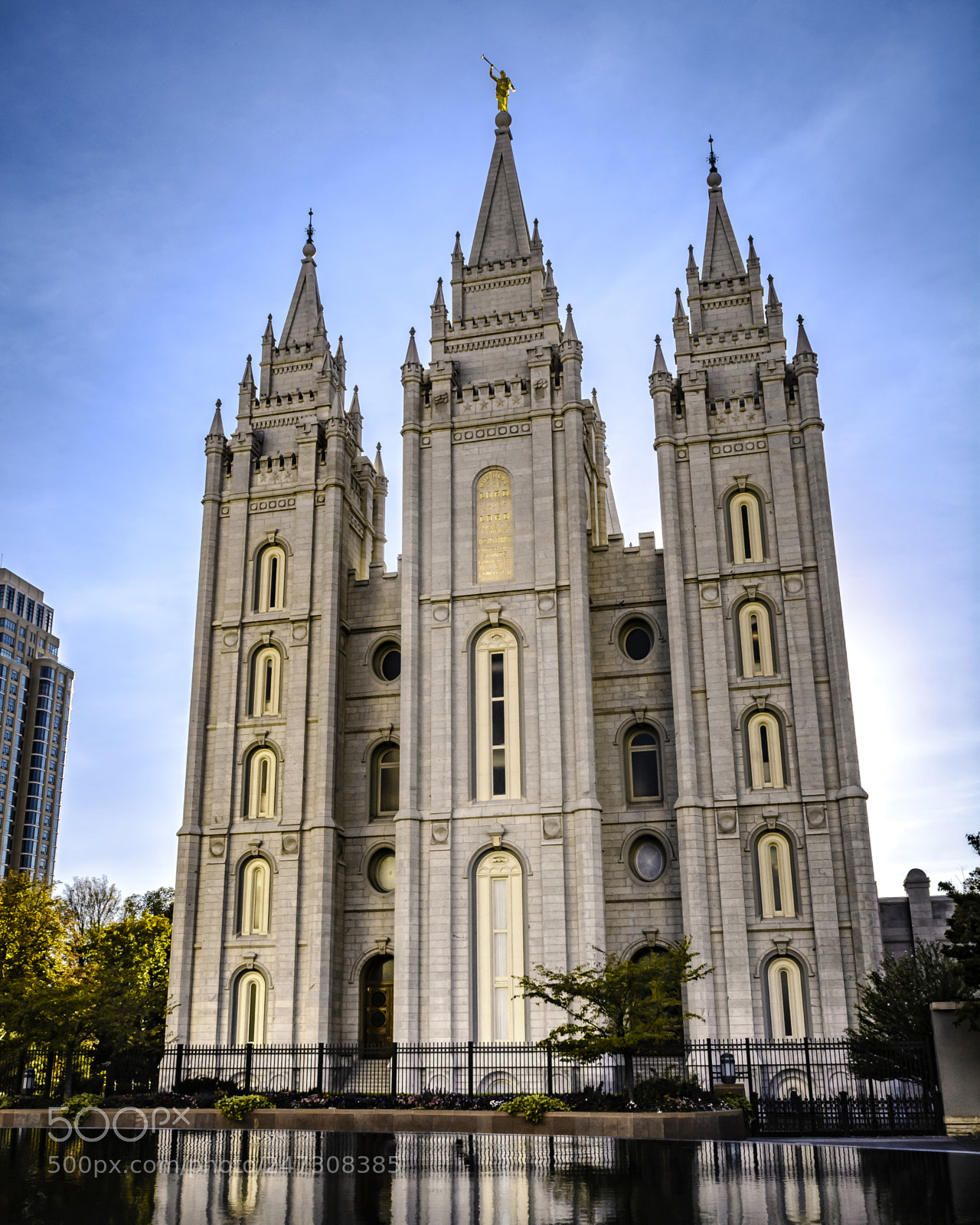 Nikon D7100 sample photo. Salt lake temple photography