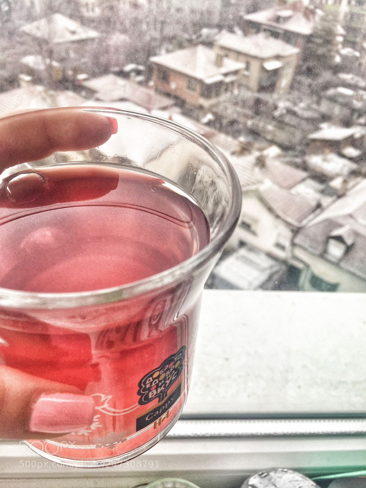 Apple iPhone 6 sample photo. ❄️ snow ?tea photography
