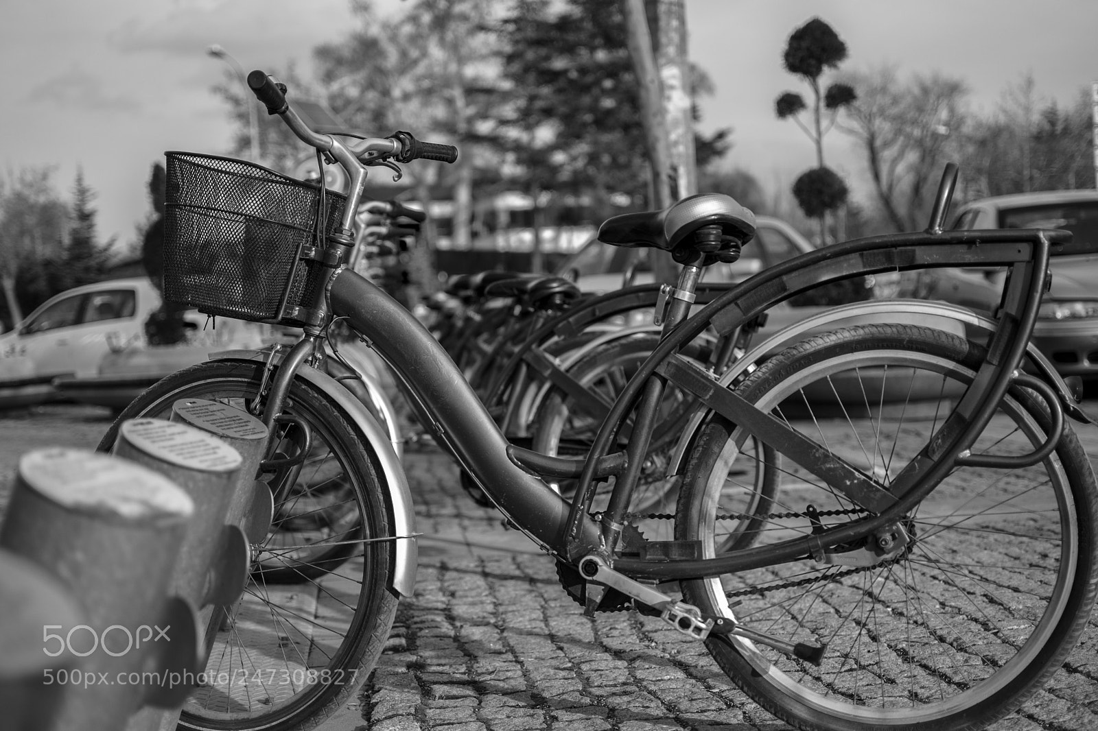 Nikon D7100 sample photo. Bike at street photography