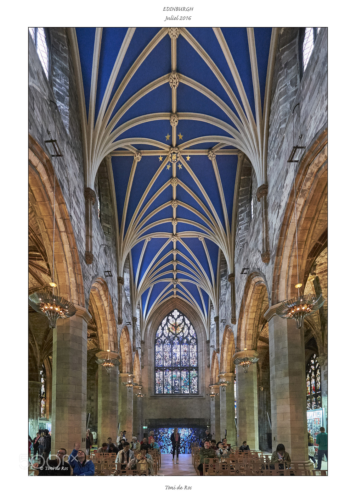 Fujifilm X-T1 sample photo. Edinburgh cathedral photography