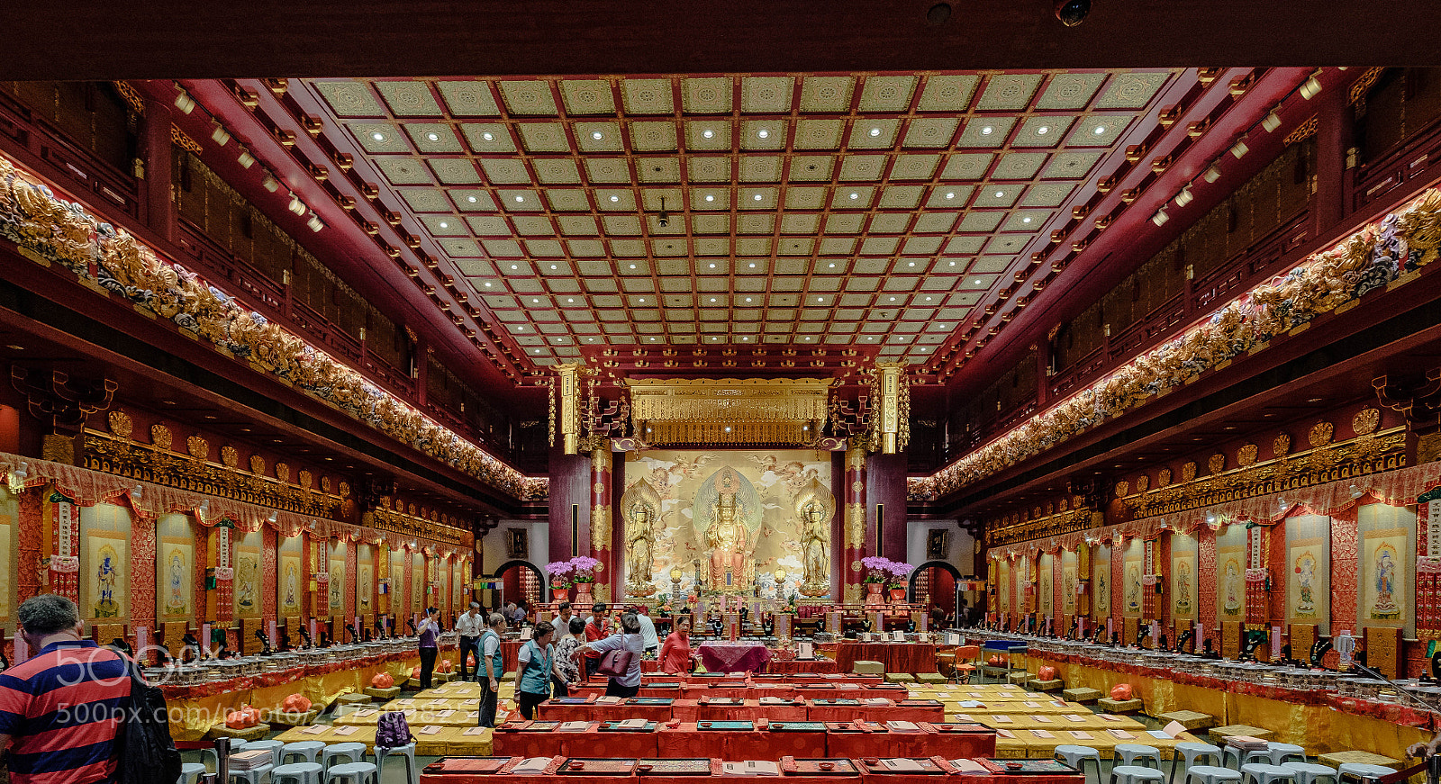 Fujifilm X-T2 sample photo. Inside budda tooth relic photography