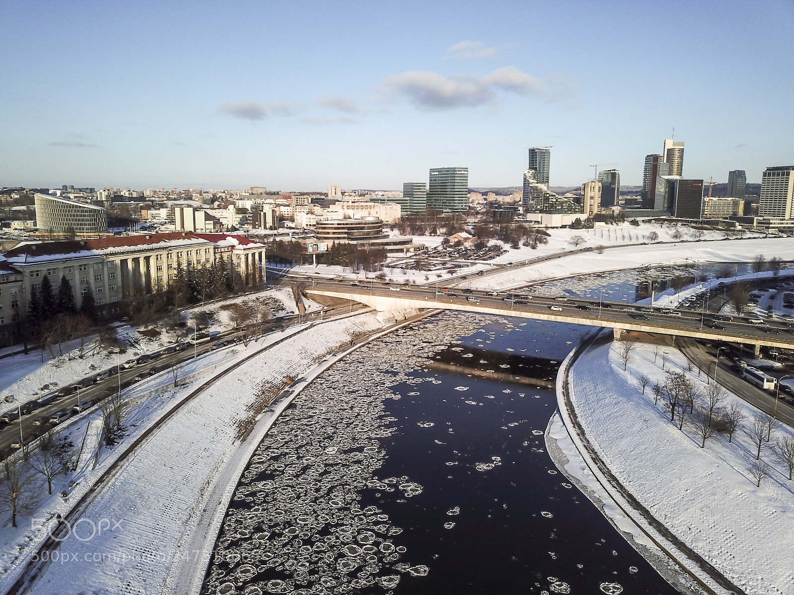 DJI FC220 sample photo. Vilnius photography